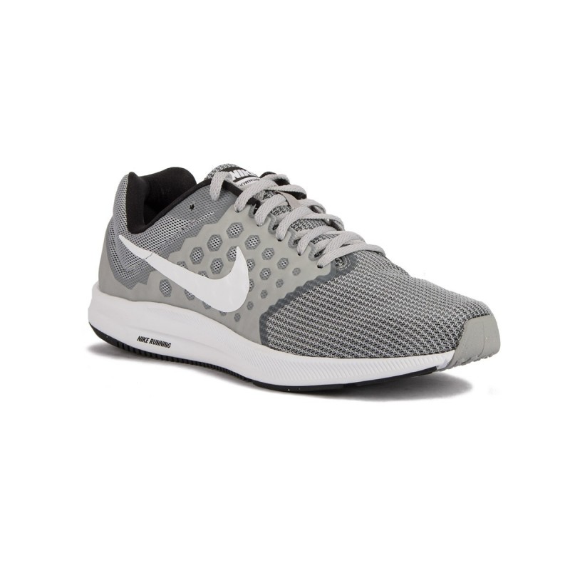 Nike Downshifter Wolf Grey White Gris Hombre