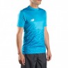 New Balance camiseta Tech Training Furon Graphic SS PLR Azul Hombre