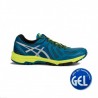 Asics Gel FujiAttack 5 Thunder Blue Silver Safety Yellow Hombre