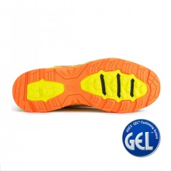 Asics Gel FujiTrabuco 5 Safety Yellow Shocking Orange Amarillo Naranja Hombre
