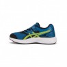 Asics Stormer PS Imperial Safety Yellow Black Azul Niño