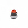 Nike Revolution 3 PSV Velcro Gris Naranja Cool Grey Niño