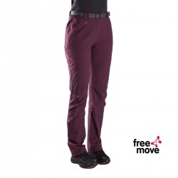 Trangoworld Pantalón Wifa SK 0Y0 Ciruela Mujer