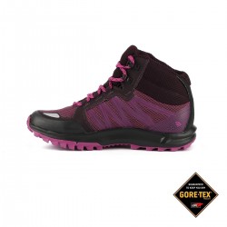 The North Face Litewave Fastpack MID GTX Morado Negro Gore-tex Mujer