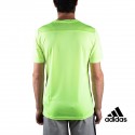 Adidas Camiseta Own the Run Tee Amarillo Fluor Hombre