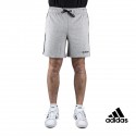 Adidas Pantalón corto Essentials 3 Stripes Short Single Gris Hombre