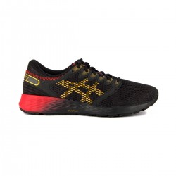 Asics RoadHawk FF 2 Innovation In Motion Black Rich Gold Hombre
