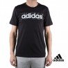 Adidas Camiseta Essentials Linear Box Al Over Print T-shirt Negro Hombre