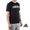 Adidas Camiseta Essentials Linear Box Al Over Print T-shirt Negro Hombre