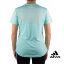 Adidas camiseta Own the Run Tee verde menta mujer