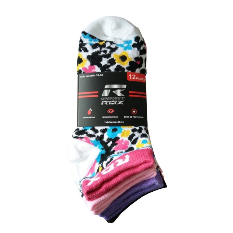 Rox Calcetines Saudia Multicolor Performance (pack 12 pares)