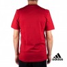 Adidas Camiseta Essentials Linear Logo Granate Hombre