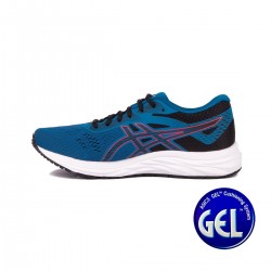 Asics Gel Excite 6 Deep Shapphiere Speed Red Azul Rojo Hombre