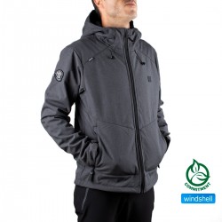 Ternua Softshell Tangalle JKT M A-Whales Grey Gris Hombre