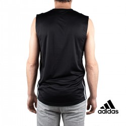 Adidas Camiseta D2M SL 3S Negro Hombre