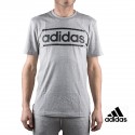 Adidas Camiseta M LOGO LN T Gris Hombre