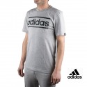 Adidas Camiseta M LOGO LN T Gris Hombre