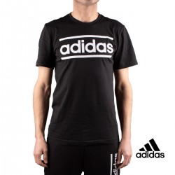 Adidas Camiseta M LOGO LN T Negro Hombre