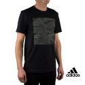 Adidas Camiseta M Camo Box T Noir Verher Negra Hombre