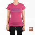 +8000 Camiseta Forqueta 20V Rosa Vigore Mujer