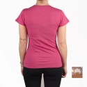 +8000 Camiseta Forqueta 20V Rosa Vigore Mujer