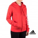 Adidas Sudadera Essentials Linear Glory Red Rojo Mujer