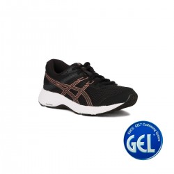Asics Contend 6 Black Rose Gold Mujer
