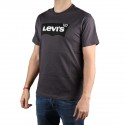 Levis Camiseta Graphic Tee Housemark BLACK - SSNL FORGE IRON Gris Negro Hombre