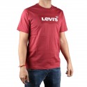 Levis Camiseta Graphic Tee Housemark Granate Hombre