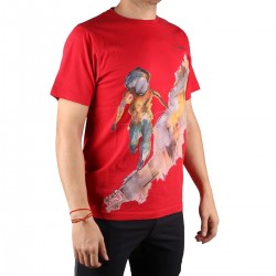 Trangoworld Camiseta Rockclimber Rojo Hombre