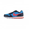 Nike MD Runner 2 GS Photo Blue Bright Crimson Azul Naranja Niño