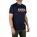 Pepe Jeans Camiseta Theo Old Navy Archive Azul Marino Hombre