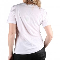 Pepe Jeans Camiseta Charis Optic White Blanco Lentejuelas Mujer