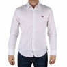 Levis Camisa Slim Fit Long Sleeved Shirt White Blanco Hombre