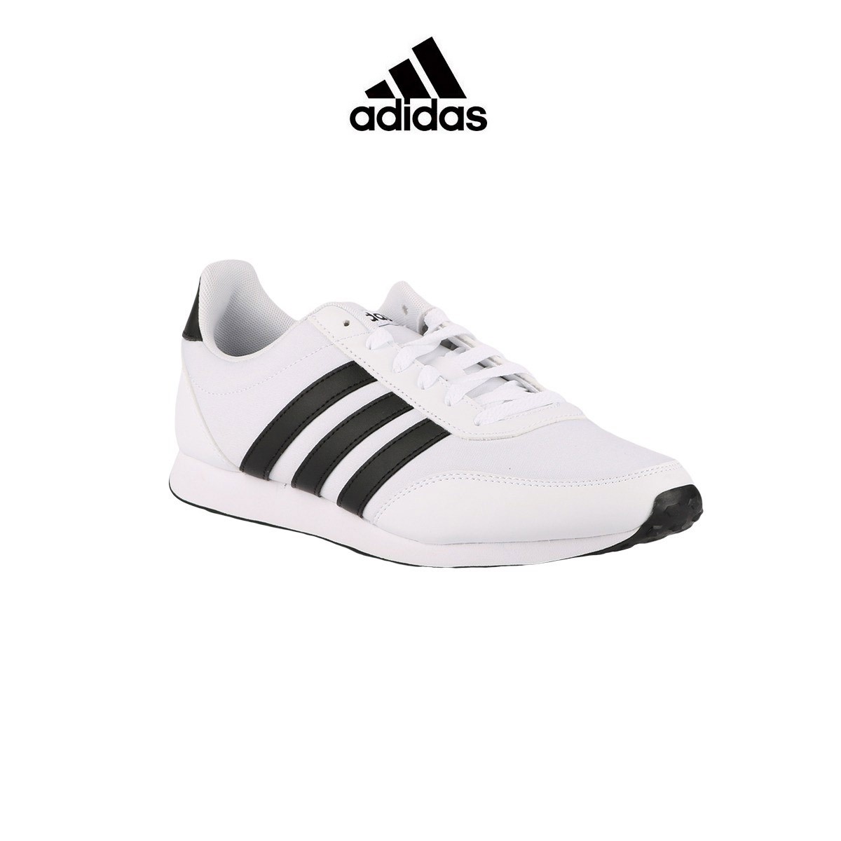 Adidas zapatilla V Racer White/Black Blanco Hombre