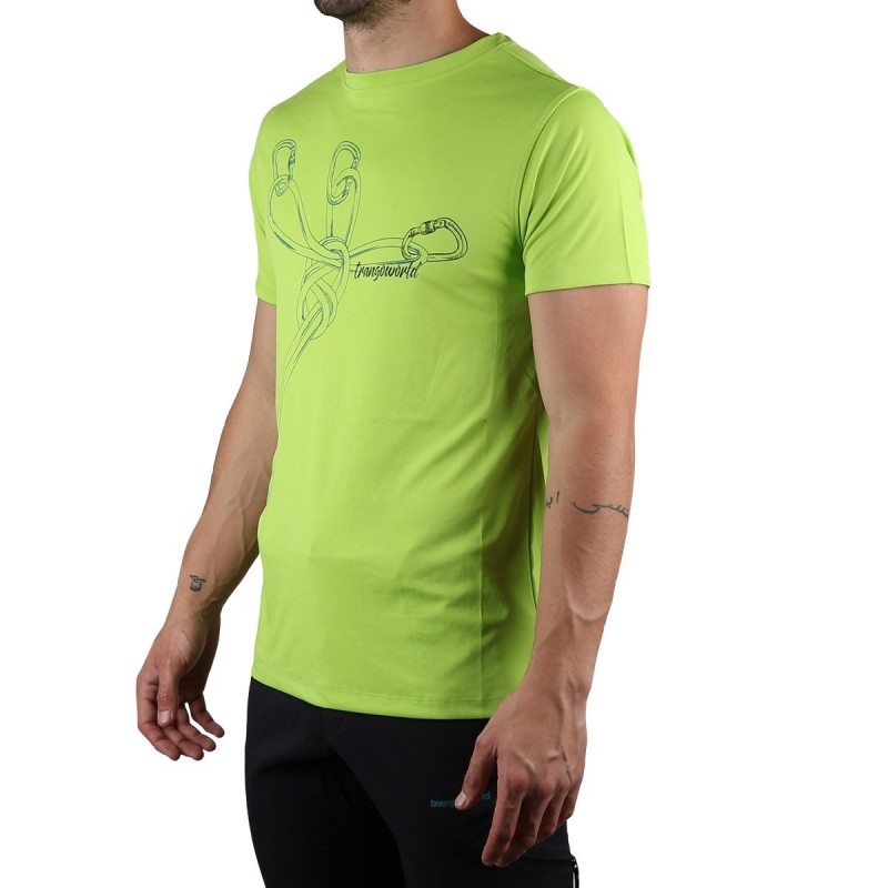 Trangoworld Camiseta Sangons VT Verde Lima Hombre