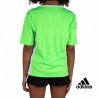Adidas Camiseta Entrada JR Solar Green White Lima Niño