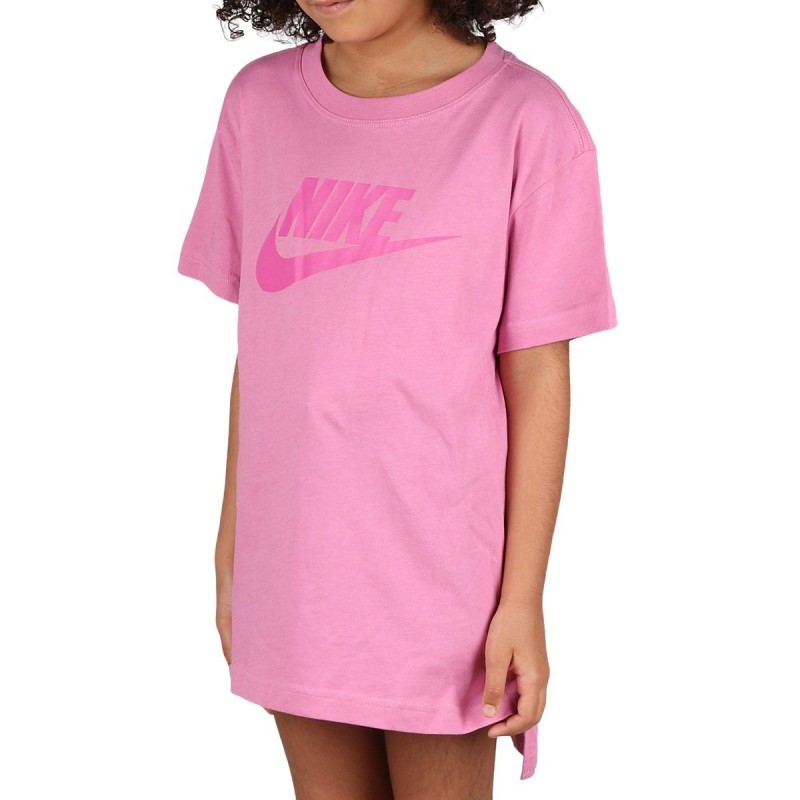 Nike Camiseta Sportswear Logo Rosa Niño
