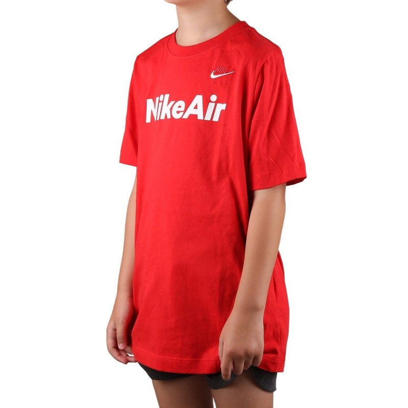 Camiseta Nike Air Rojo Niño