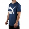 Puma Camiseta Classics logo Dark Denim Azul Oscuro Hombre