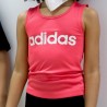 Adidas Camiseta Cardio Tank Pink Rosa Niño