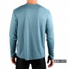 Nike Camiseta Dri-FIT Miler Manga Larga Azul Ozono Hombre