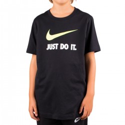 Nike Camiseta Sportswear Just Do IT Negro Niño