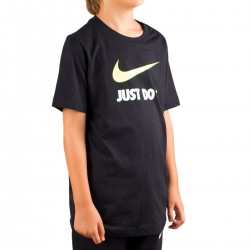 Nike Camiseta Sportswear Just Do IT Negro Niño