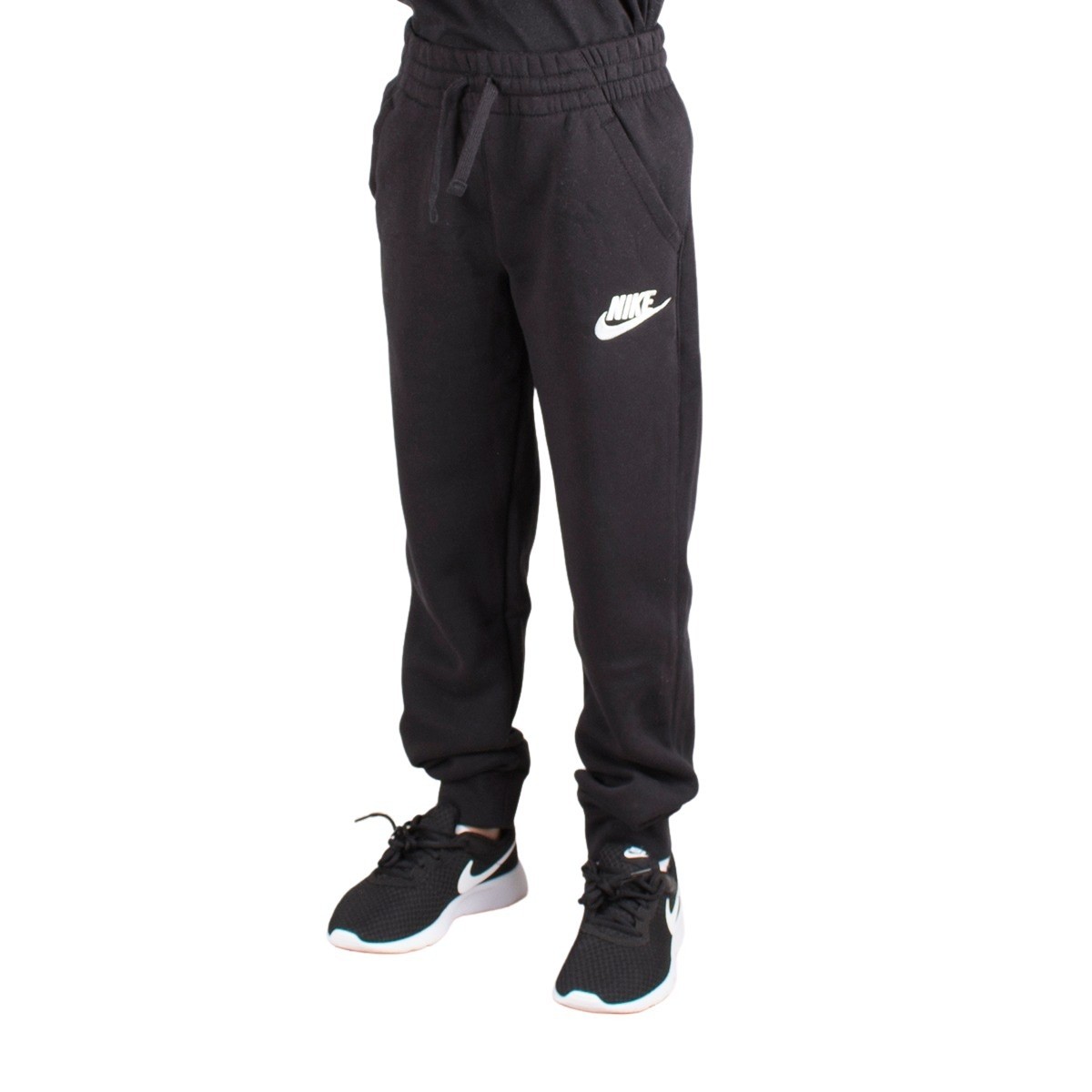 Nike de chándal Sportswear Fleece Jogger Negro Niño