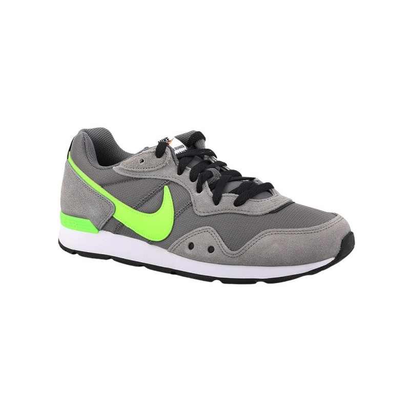 Nike Zapatilla Venture Runner Iron Grey Electric Green Gris Verde Fluor Hombre