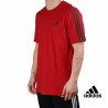 ADIDAS Camiseta M DK T 3 bandas Scarlet Rojo Hombre