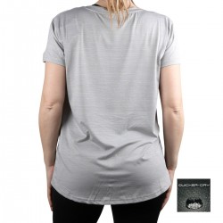+8000 Camiseta STAX 21V Hueso Tej. Bicolor Mujer