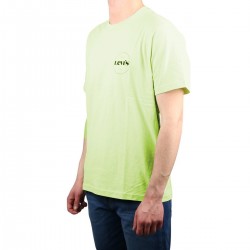 Levis Camiseta Relaxed Fit Tee New Logo II Shadow Lime Verde Lima Hombre