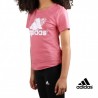 ADIDAS Camiseta TROPICAL Sports Graphic Hazy Rose Rosa Niño